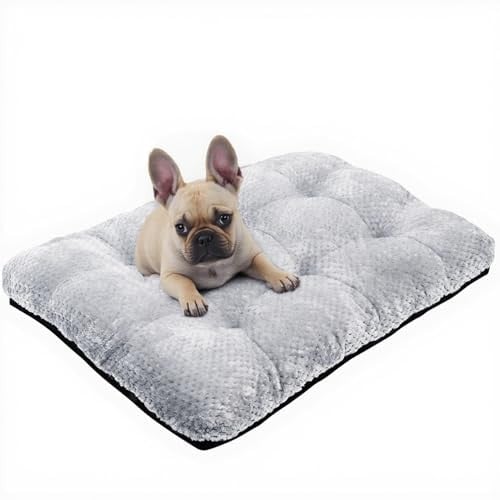 Clkhowl Plush Dog Crate Bed Mat 25"x19" Deal
