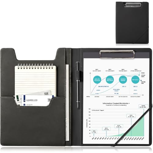 ProCase Clipboard Folder Portfolio, Black Deal
