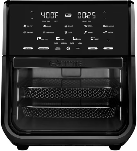 Gourmia All-in-One 14-Qt Air Fryer, Oven, Rotisserie & Dehydrator