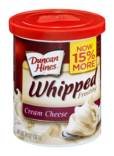 Duncan Hines Whipped Cream Cheese Frosting 8-Pack 14-Oz