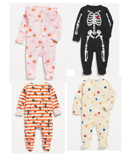Old Navy 2-Way-Zip Sleep & Play Footed One-Piece for Baby