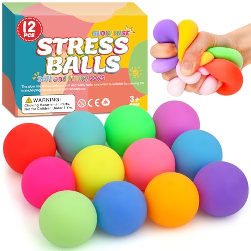 Slow Rising Stress Balls 12-Pack Deal