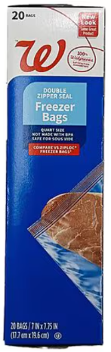 Walgreens Food Storage Bags Sale Deal