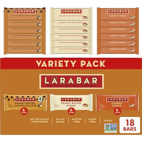 LÄRABAR Fruit & Nut Bars Cookie Variety Pack 2 x 18-Pack