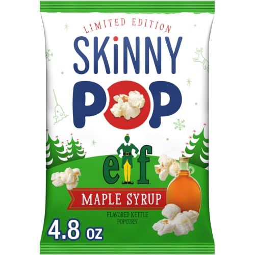 SkinnyPop Elf Maple Syrup Flavored Popcorn, 4.8-Oz
