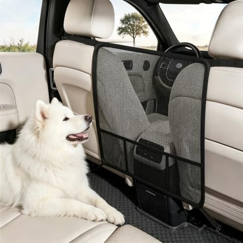 ERYTLLY Dog Car Barrier Net, Black Deal