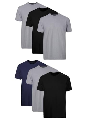 Hanes Stay-Tucked Soft Cotton Undershirts 6-Pack Deal
