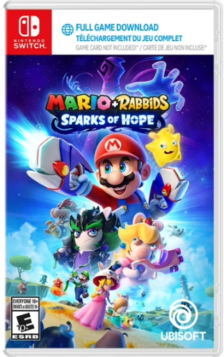 Mario Rabbids Sparks of Hope Code In Box Nintendo Switch