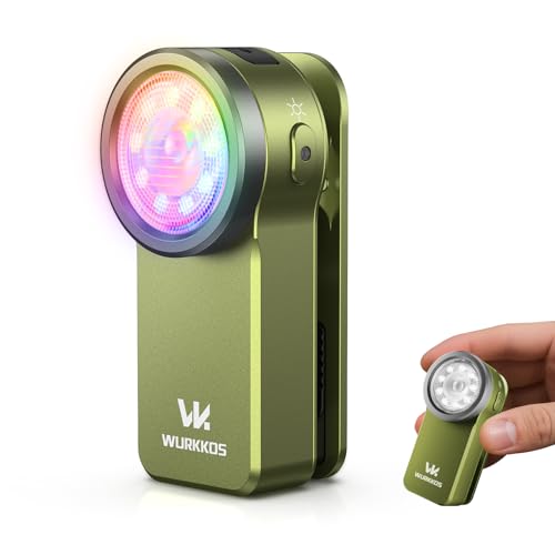 Wurkkos HD03 680 Lumen Rechargeable 95 CRI LED Clip Light (Green) Deal