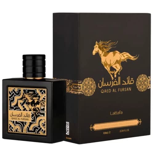 Lattafa Qaed Al Fursan Eau de Parfum 3.40 Ounce / 100 ml