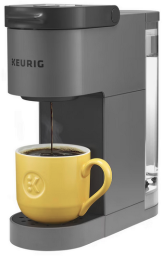 Keurig K-Mini Go Single-Serve K-Cup Pod Coffee Maker Gray 12 oz Capacity