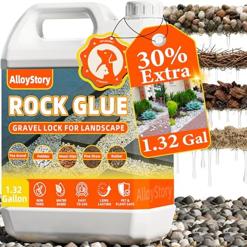 Rock Glue for Landscaping, 1.32 Gallon Deal