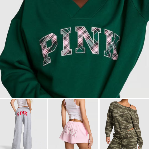 Victoria's Secret PINK Apparel Sale
