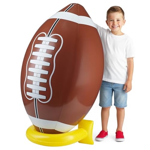 Jumbo Blow Up Football Field Goal Party Decoration with Tee Deal