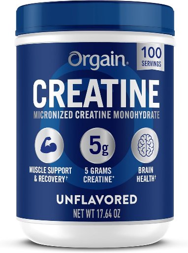 Orgain Creatine Monohydrate Micronized Powder 1.1 lb