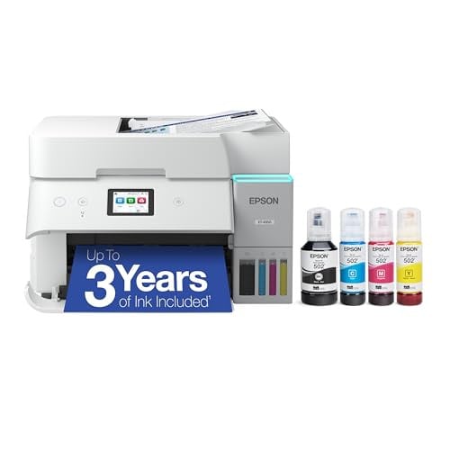 Epson EcoTank ET-4950 Wireless All-in-One Color Supertank Printer Deal