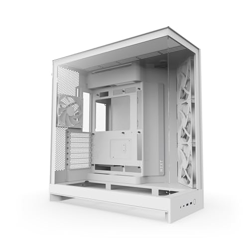 NZXT H9 Flow Dual-Chamber Mid-Tower ATX PC Case (White) Deal