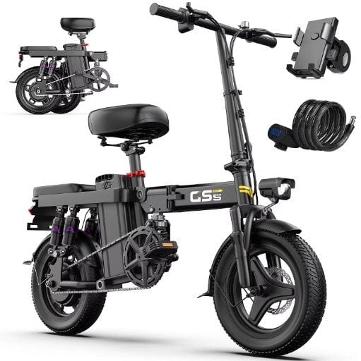 Uplee GS5 740W Motor 48V 10Ah Folding Electric Bike 14" Fat Tire Deal
