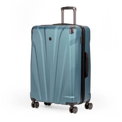SwissGear Cascade Hardside 26" Large Checked Spinner Suitcase