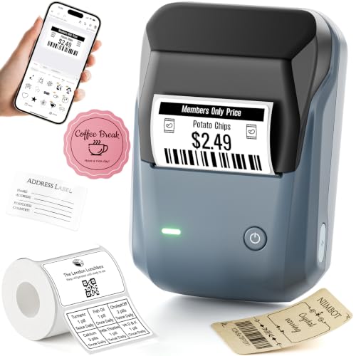 NIIMBOT B1 Portable Label Maker w/tape