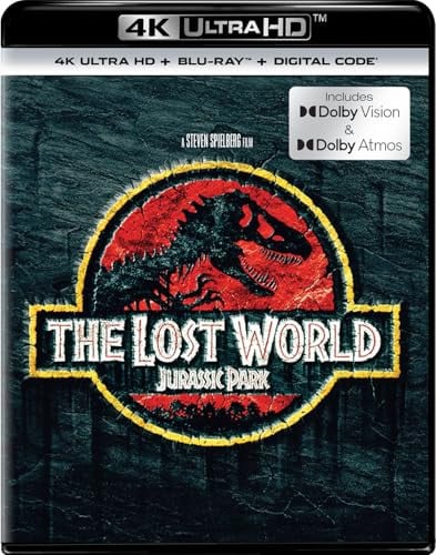 The Lost World: Jurassic Park - 4K Ultra HD + Blu-ray + Digital (Dolby Vision + Dolby Atmos Version) Deal