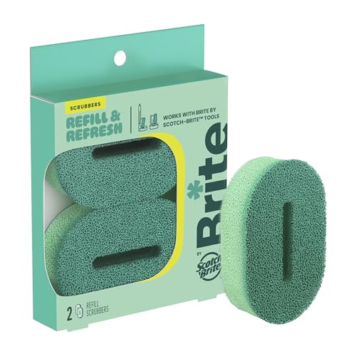 Brite by Scotch-Brite Refill Scrubbers 2-Pack