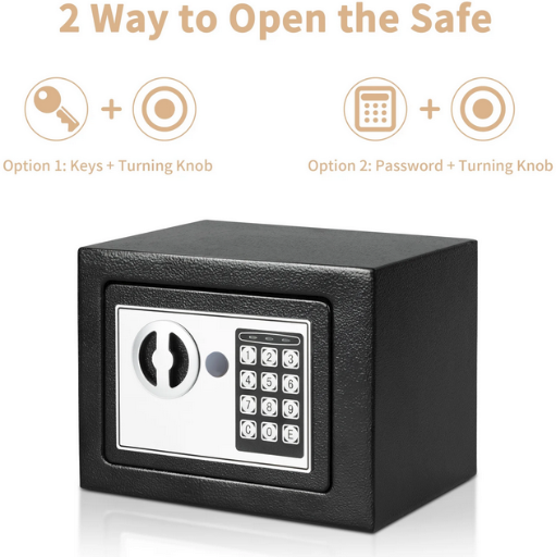 Locksworth 0.25 ft³ Electronic Digital Safe Box