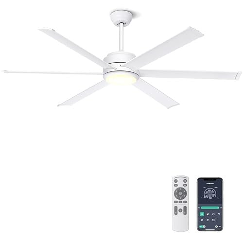 Ohniyou 60" Industrial Ceiling Fan with Light Deal