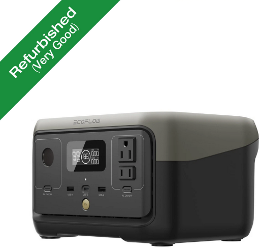 EcoFlow RIVER 2 256Wh 300W LFP Portable Power Station