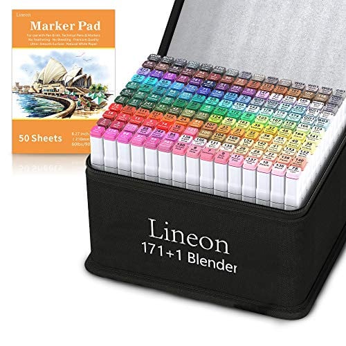 Shuttle Art Alcohol Based Dual Tip Art Markers 172 Colors Deal