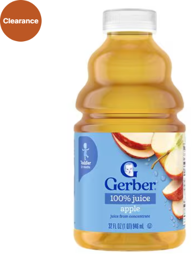 Gerber Apple Juice 32 fl oz Deal