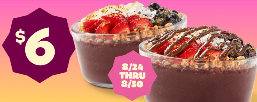 Acai Bowls Deal