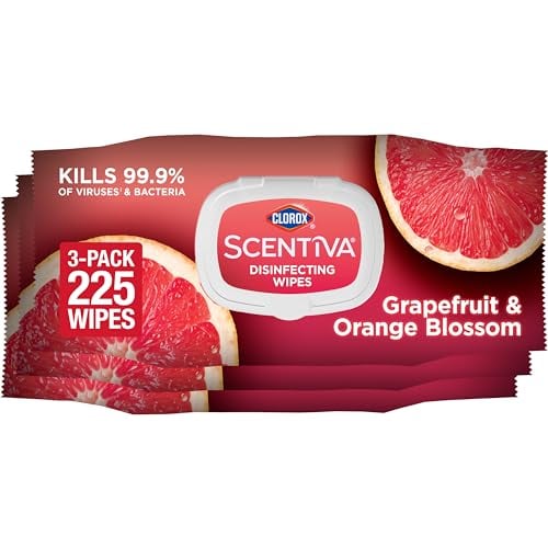 Clorox Scentiva Bleach Free Cleaning Wipes 4 x 3-Packs  Deal