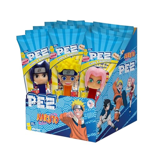 Naruto PEZ Party Pack 12-Pack