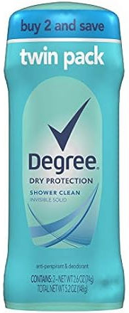 Degree Shower Clean Deodorant 2.6oz 2-Pack