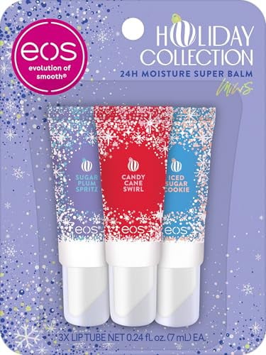 eos Holiday 24H Moisture Mini Super Balm Set