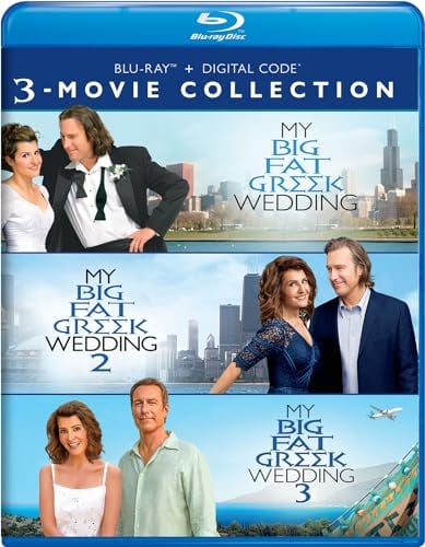 My Big Fat Greek Wedding 3-Movie Collection Blu-ray + Digital Deal