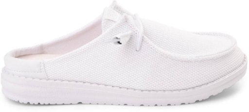 Women’s HD Wendy Slip Mono Mule in White