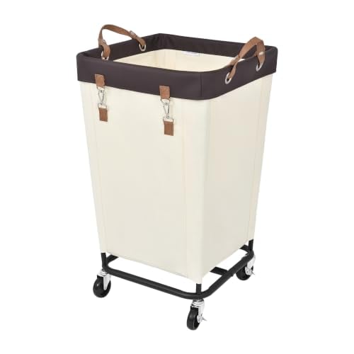 StorageWorks 160L Rolling Laundry Basket with Wheels