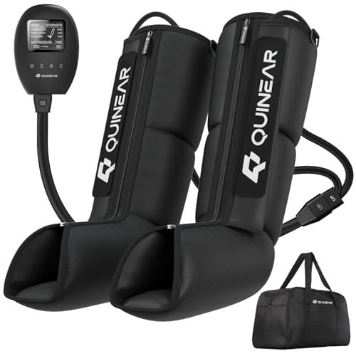 QUINEAR Leg Recovery System for Athletes: 9 Intensities 60-140 mmHg Deal