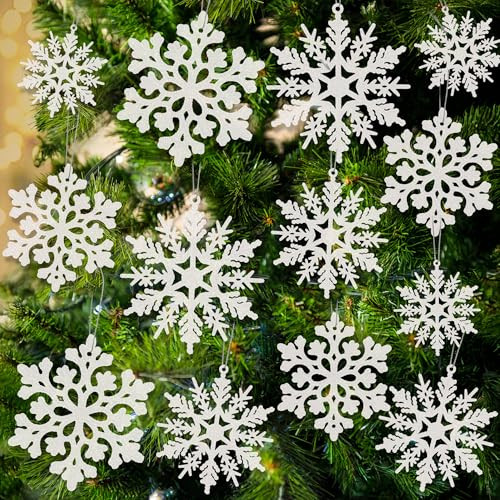 Snowflakes Christmas Tree Decorations