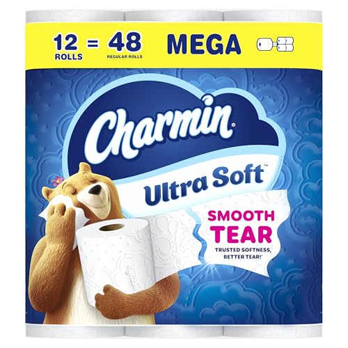 Charmin Ultra Soft Toilet Paper Mega Rolls 4 x 12-Pack 208-Sheets Deal