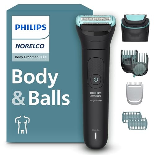 Philips Norelco BodyGroomer 5000 Series Dual Head Trimmer & Shaver