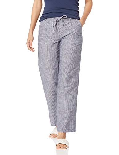 Amazon Essentials Women's Linen Blend Pants Deal