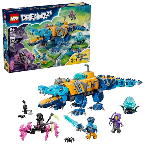 LEGO Dreamzzz: Season 4 - Crocodile Submarine (71512, 1107-Piece) Deal