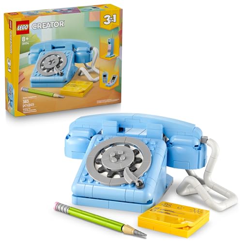 LEGO Creator 383-Piece 3 in 1 - Retro Telephone (31174) Deal