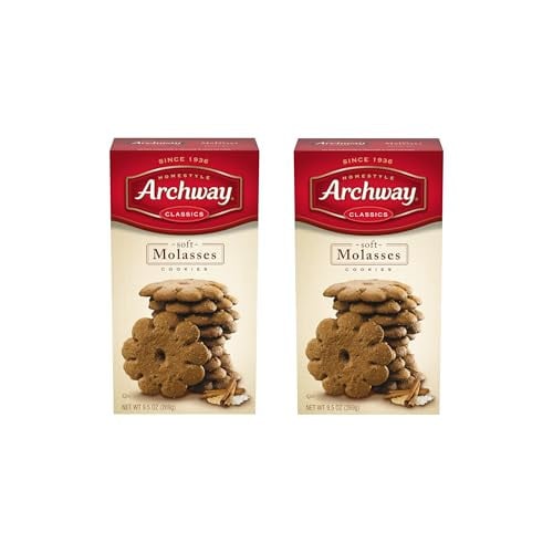 Archway Soft Molasses Cookies, 9.5 Oz (Pack of 2) Deal