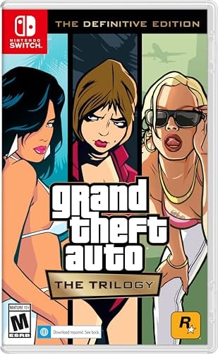 Grand Theft Auto: The Trilogy Definitive Edition (Nintendo Switch)