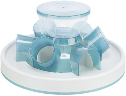 TRIXIE Tunnel Slow Feeder Interactive Cat Toy & Treat Dispenser