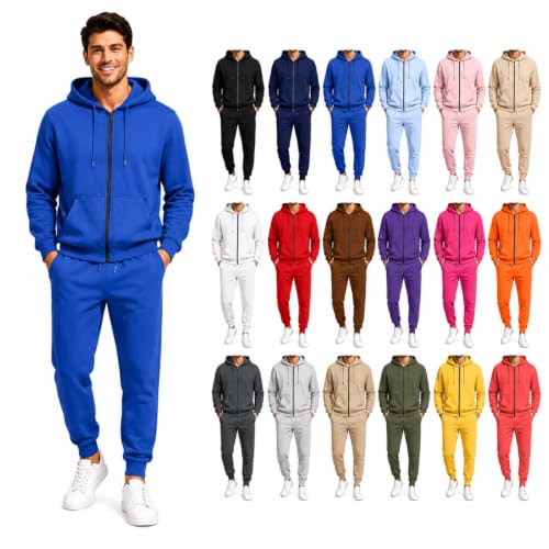 Zip Hoodie Jogger Sweatsuits Deal